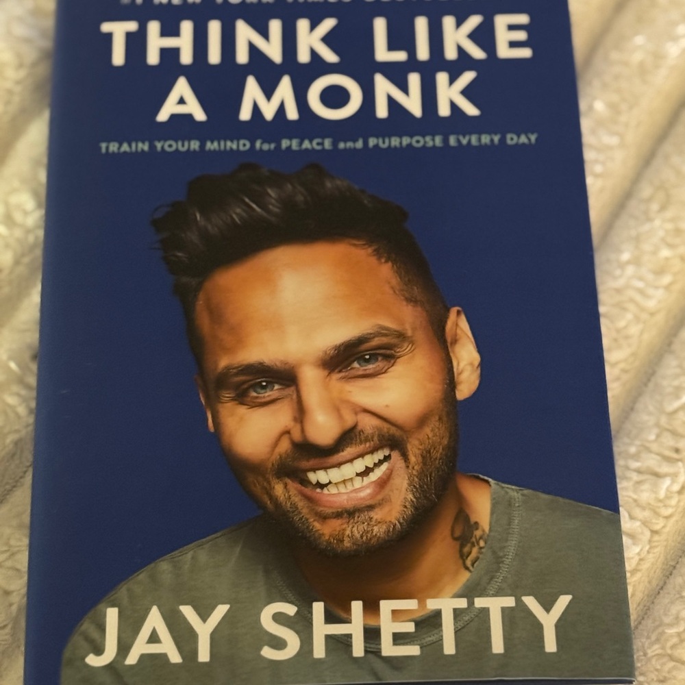 Think Like a Monk Book by Jay Shetty